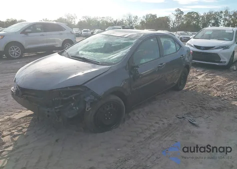 2016 Toyota Corolla Le from USA, damaged, VIN 2T1BURHE4GC485129